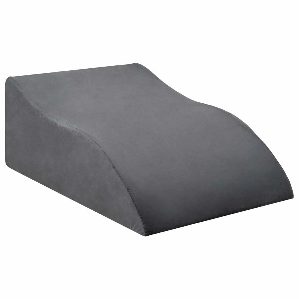 Cuscino per Gambe Grigio 68 x 41 x 24 cm Schiuma PU 42020185