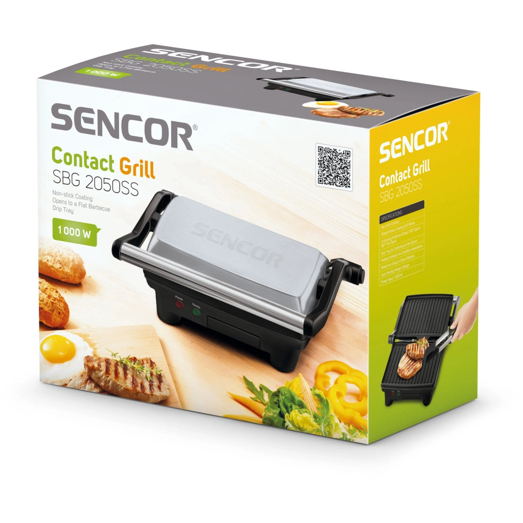Griglia tostapane leggera e portatile SENCOR 1000W