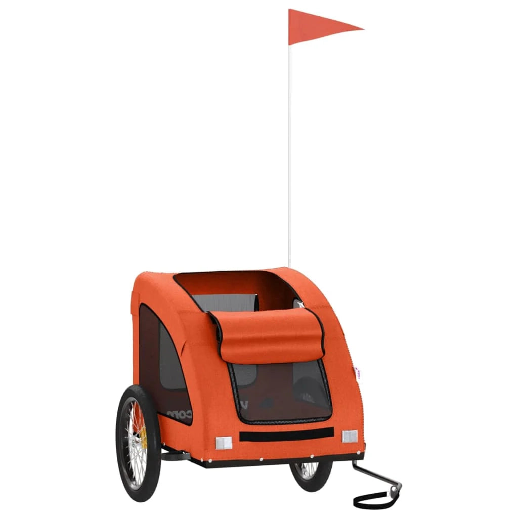 Rimorchio/carrello per animali domestici arancione 02_0044323