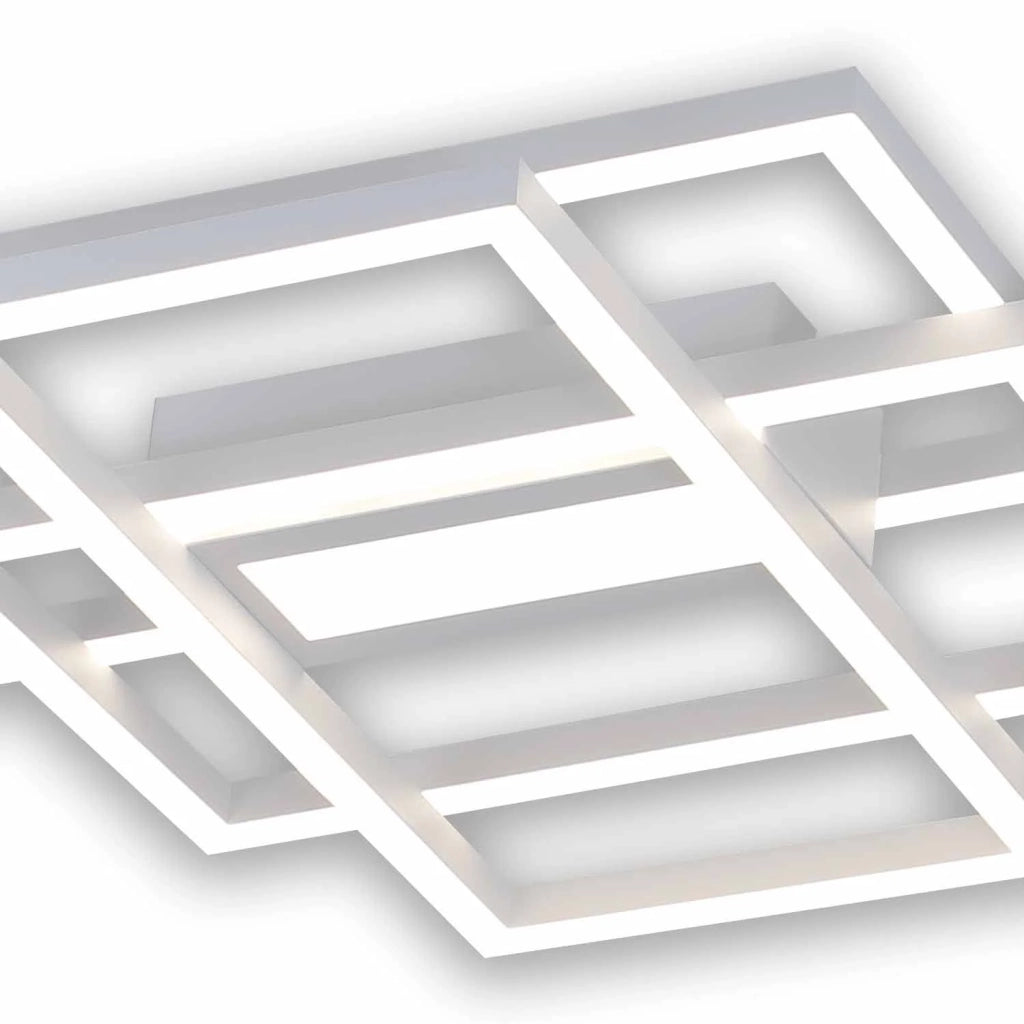 LÚZETE - PLAFONIERA LED REGOLABILE 54 W BIANCO ATTICUS