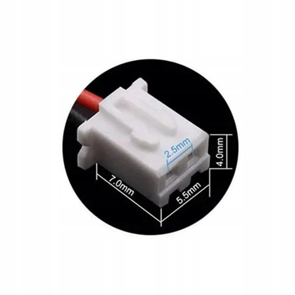 Ventola 80x80x25 mm 2PIN 12V – Raffreddamento Efficiente e Silenzioso | 2000 RPM, 35 CFM, 25 dBA