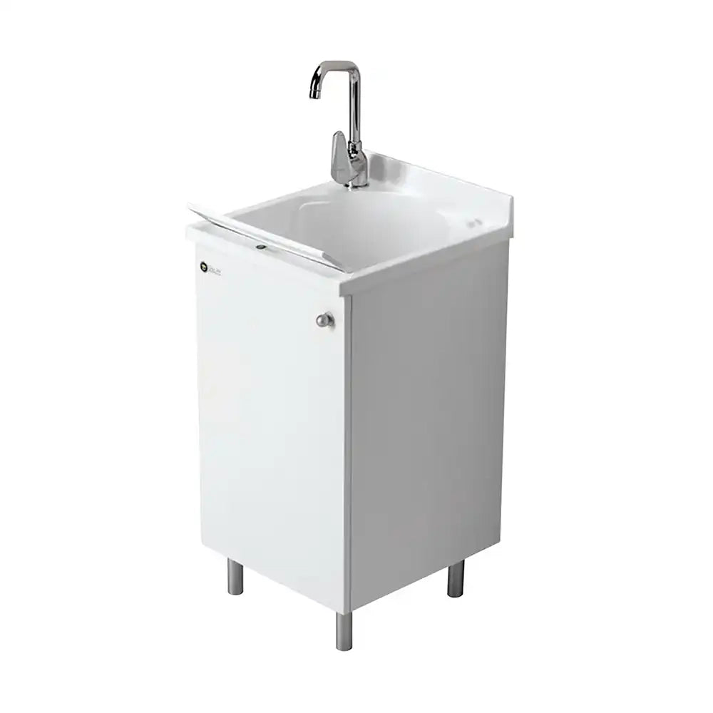 Montegrappa mobile lavatoio 45x50 cm apertura destra e asse lavapanni