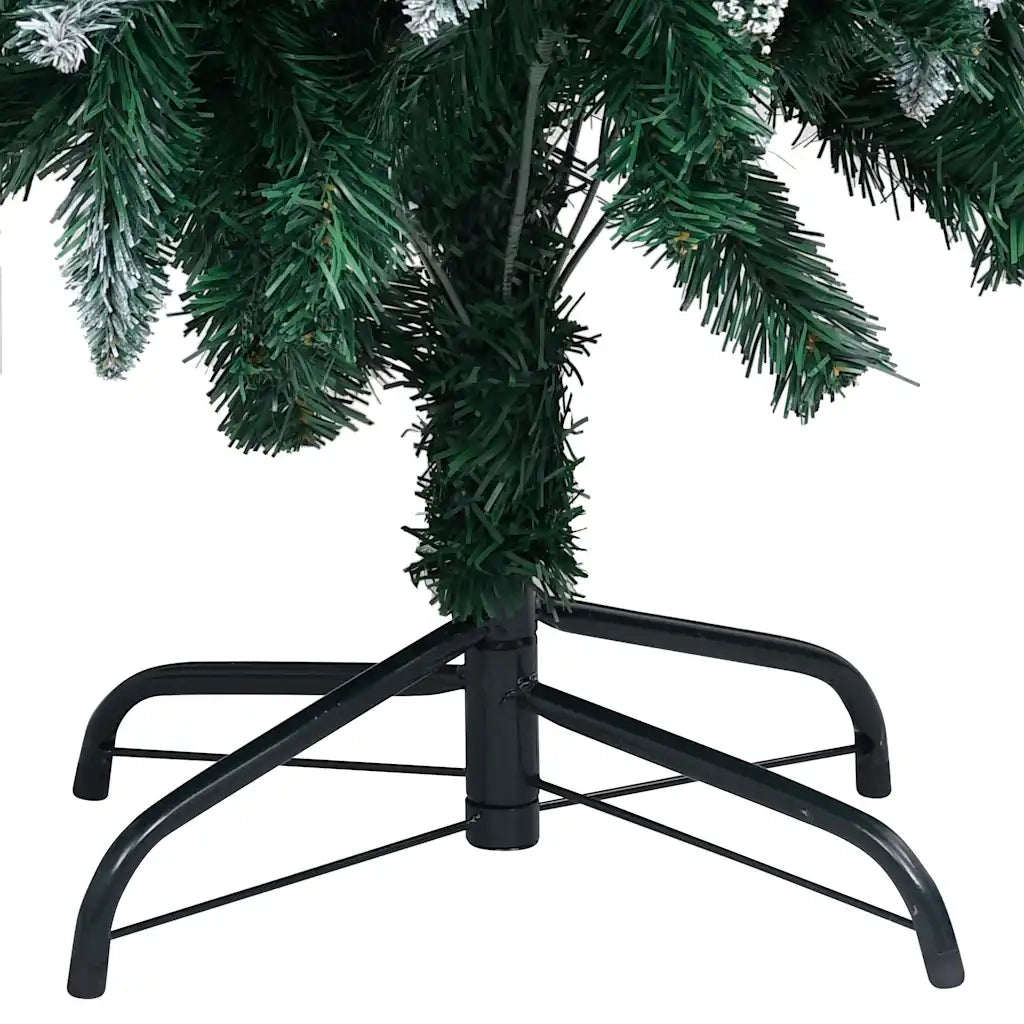 Albero di Natale Artificiale con LED e Set di Palline e Pigne 210 cm 3077532