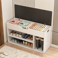 Scarpiera Bianca 80x30x44 cm Ideale per Ingresso