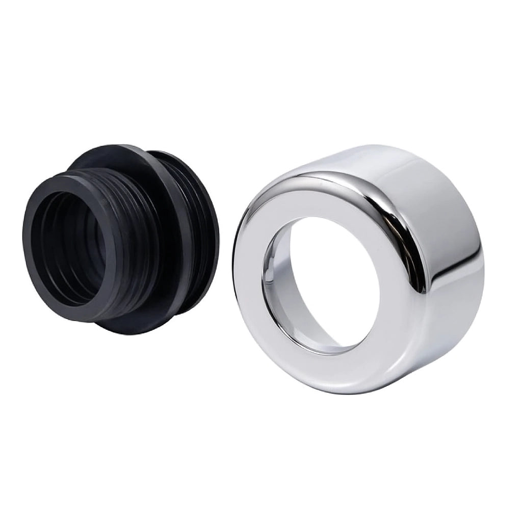 MORSETTO COMBINATO C/COPRIMORSETTO  Cromato Ø mm 48÷58 PUCCI