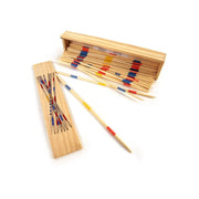 Trade Shop - Gioco Di Società Classico Mikado Spiel Scatola Shangai Bastoncini In Legno 19cm -