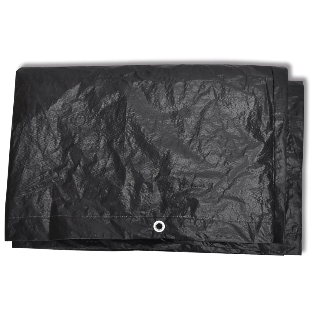 Copertura per Mobili da Giardino con 8 Occhielli 242x162x100 cm 45122