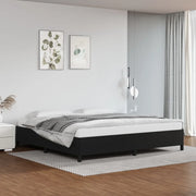 Giroletto-Struttura Letto Nero 200x200 cm in Similpelle 961632