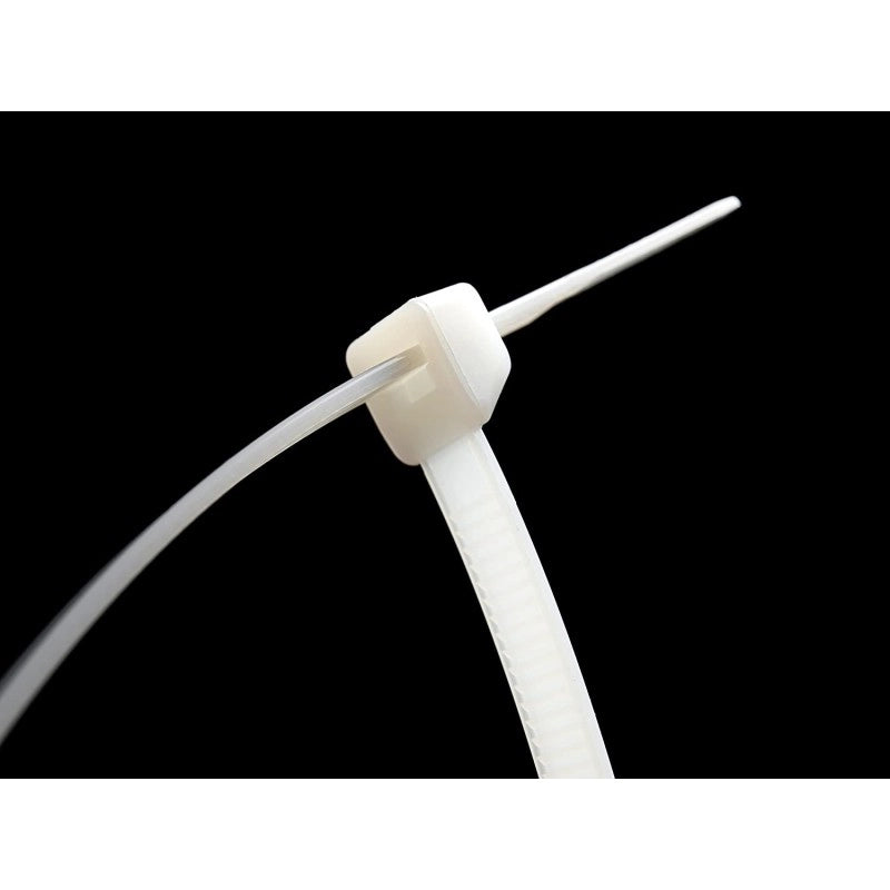 Fascette bianche in nylon 2,5x200 100pz