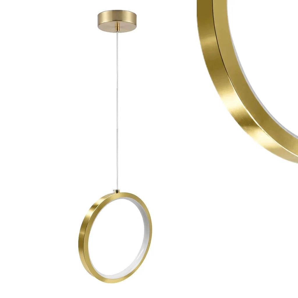 Lampada A Sospensione Led G112-cp Gold