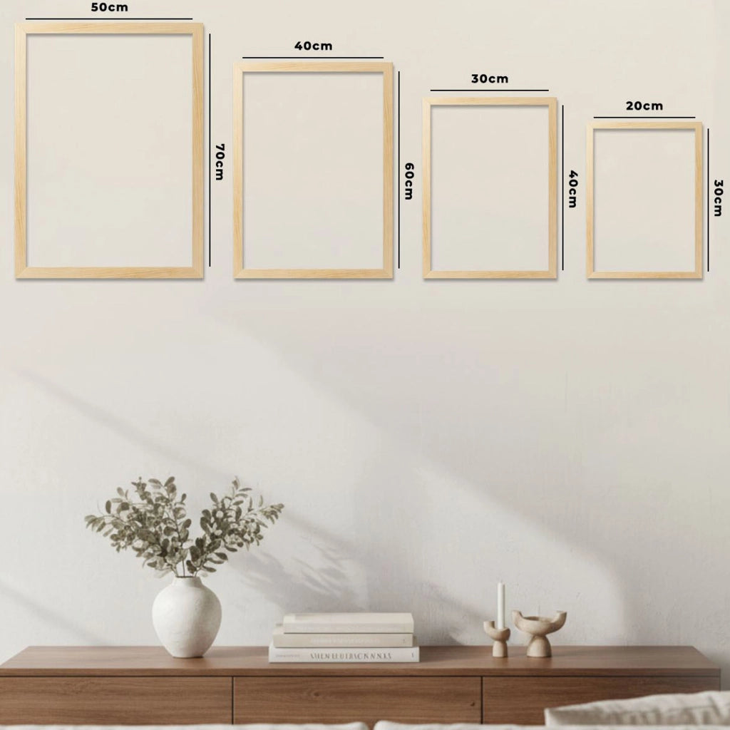 Menonepa, Quadro Materiale Struttura in Legno Nobilitato, 50x70h cm Multicolore
