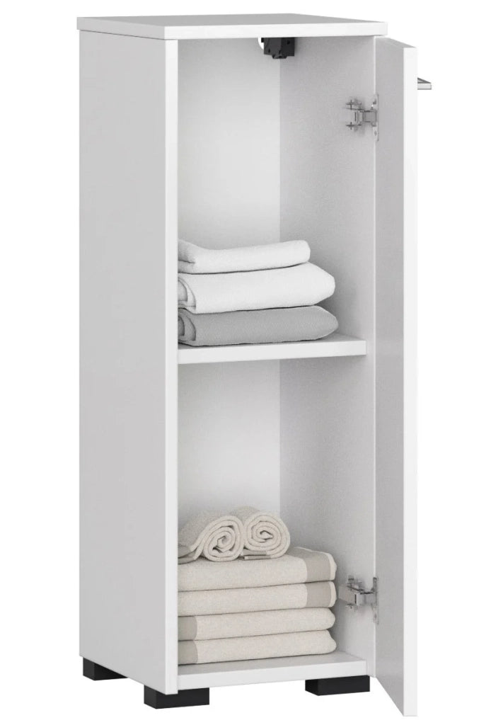 Mobile bagno AKORD Bianca 30 cm 1 anta 30x30x85 cm