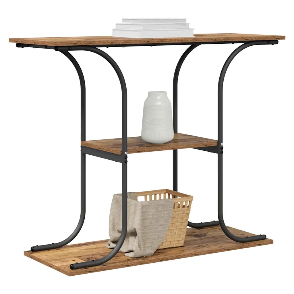 Tavolo consolle Legno vecchio 101 x 35 x 80,5 cm 868473