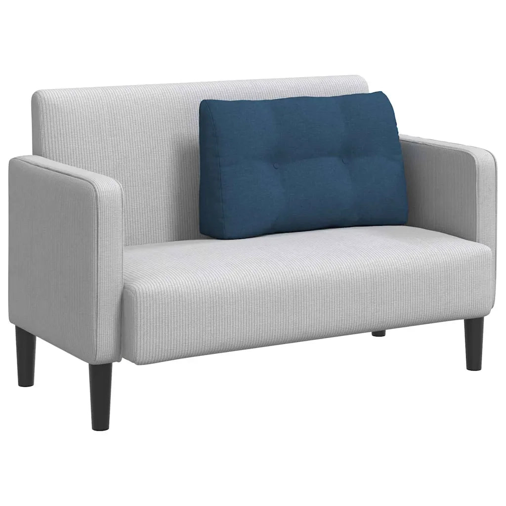 Cuscino per Schiena Blu 80 x 24 x 50 cm Tessuto