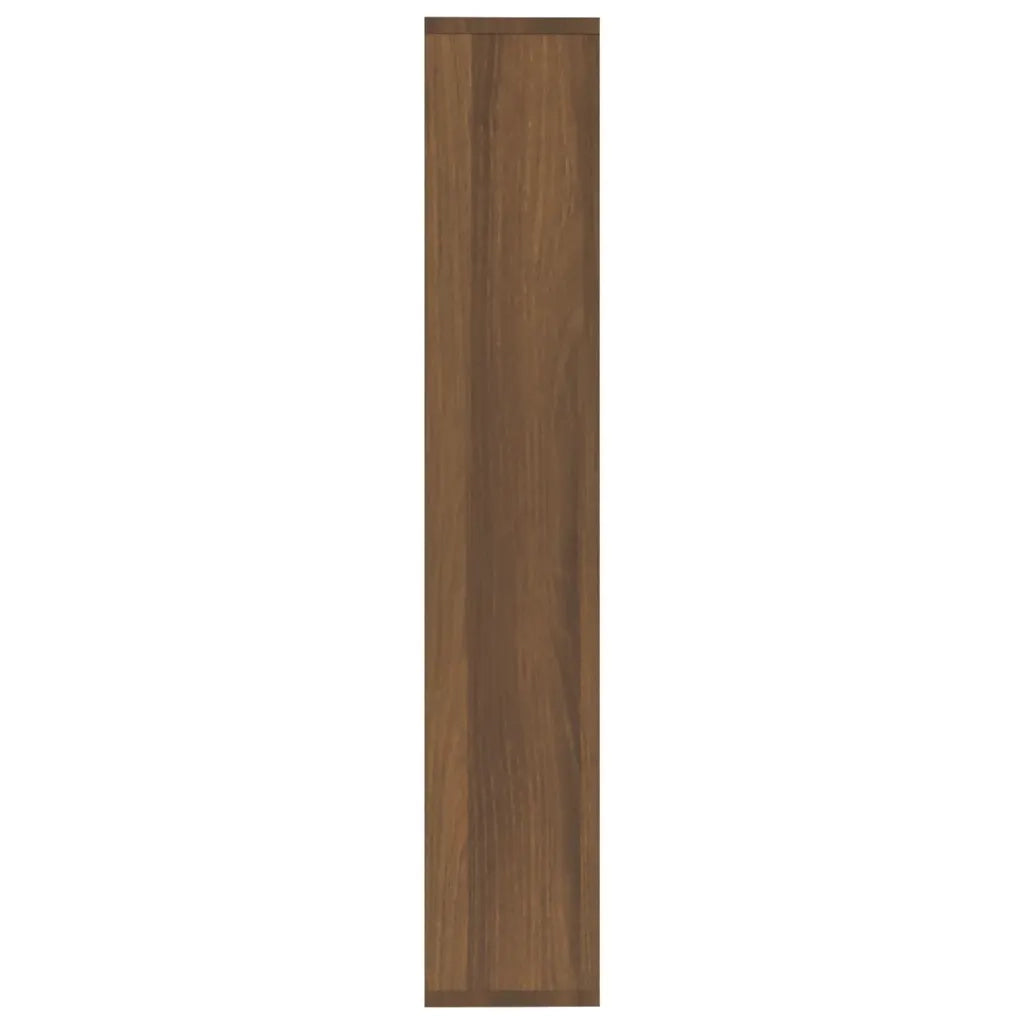 Mensola a Muro Rovere Marrone 36x16x90 cm in Legno Multistrato cod mxl 33529