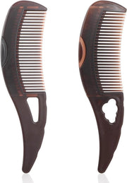 Haarkam per Bambù per la Rimozione di Pelo Superfluo e la Lotta contro la Scurza e le Pulci con Funzione di Massaggio per un Capello Sano - Perdonazione di Denti Vacui e Boost di Energia - Per Uomini e Donne