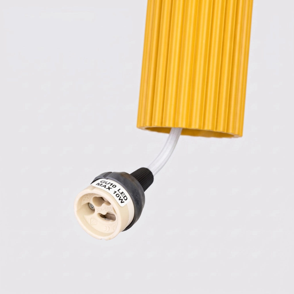 Lampada a sospensione KARBON 1 giallo