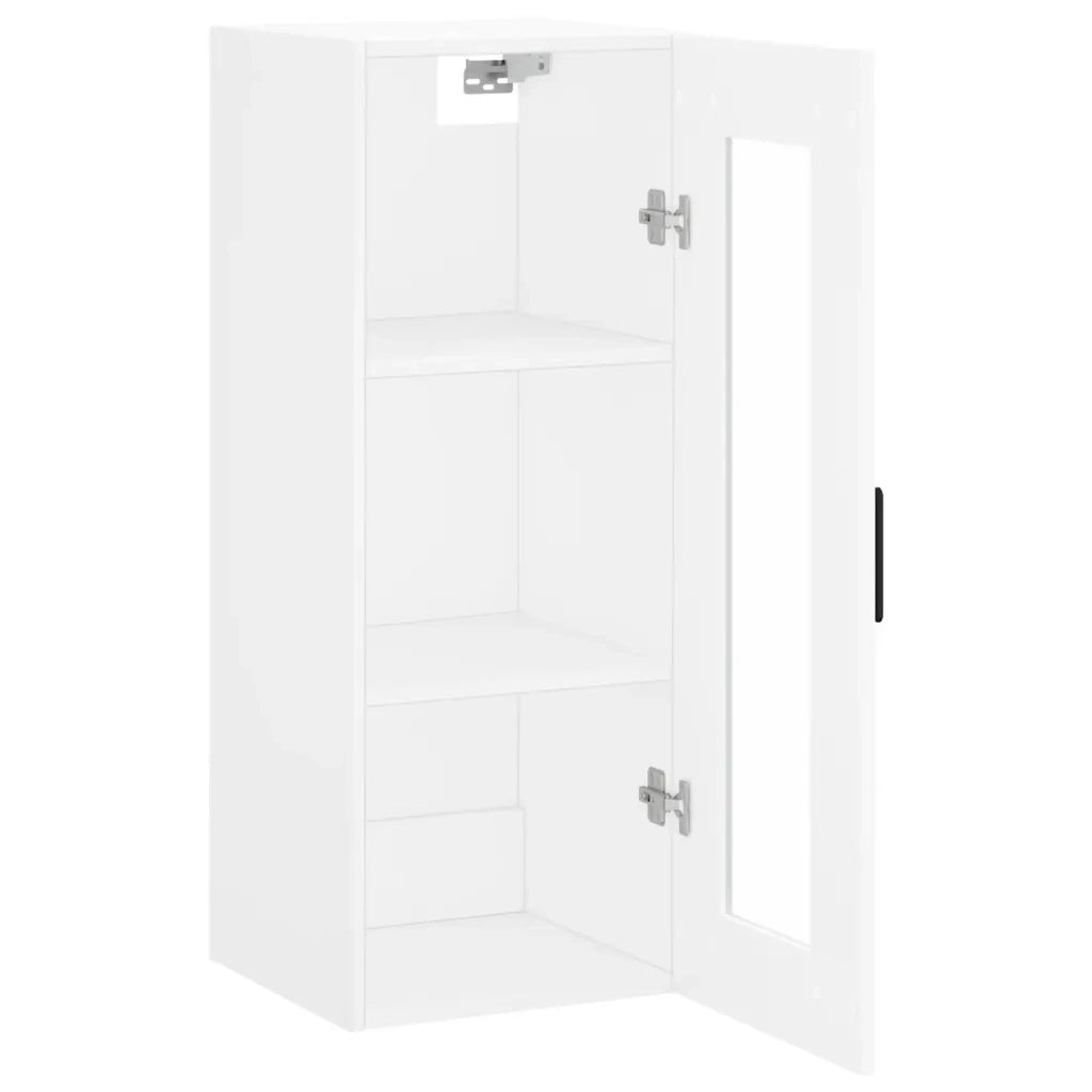 Mobile a Parete Bianco 34,5x34x90 cm 828916