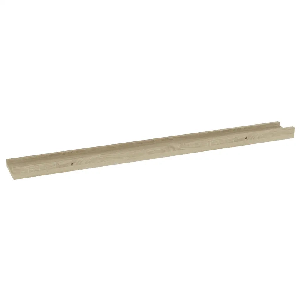 Mensole da Parete 4 pz Rovere Sonoma 80x9x3 cm cod mxl 33530