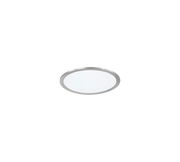 Plafoniera Led Soffitto Tonda Interno Dimmer Acciaio 30 cm Griffin GD Trio