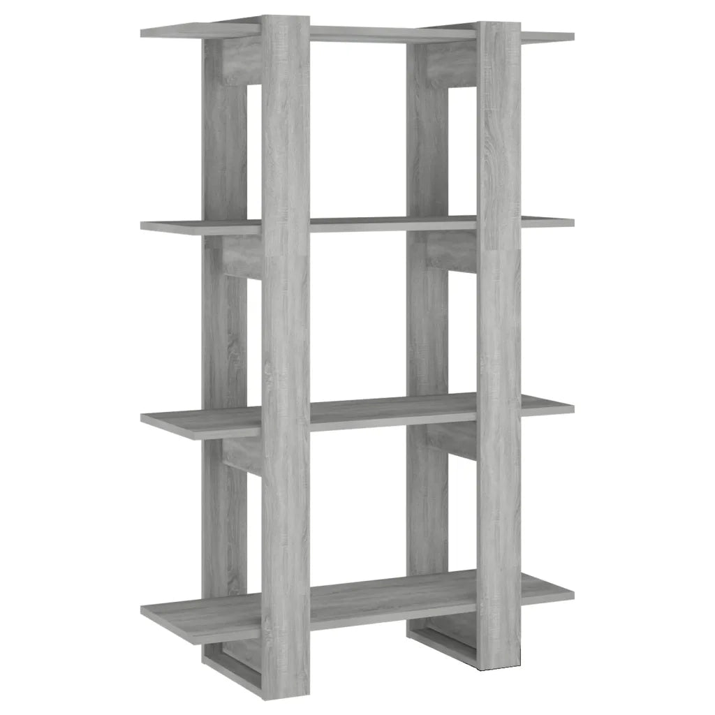 Libreria/Divisorio Grigio Sonoma 80x30x123,5 cm 813576
