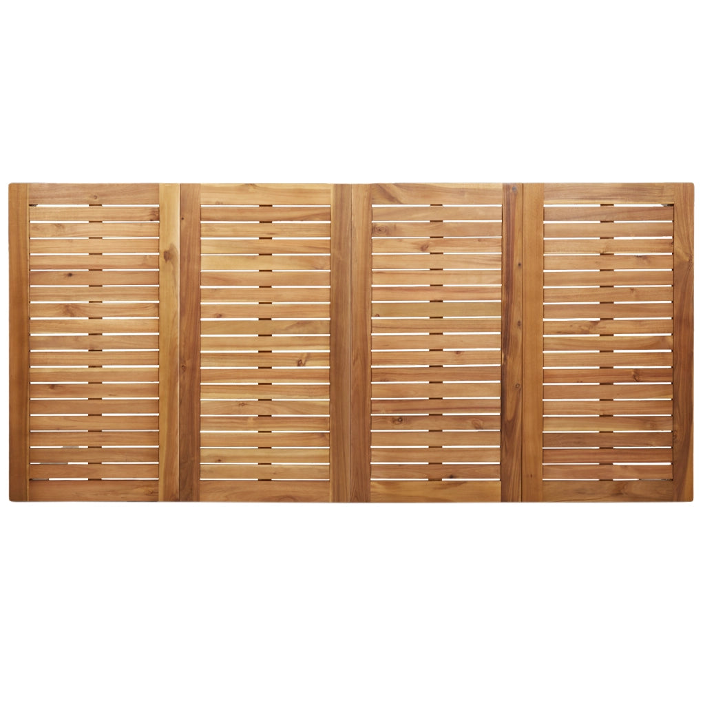 Tavolo da pranzo outdoor 200x90x74.5 cm Legno massello di teak