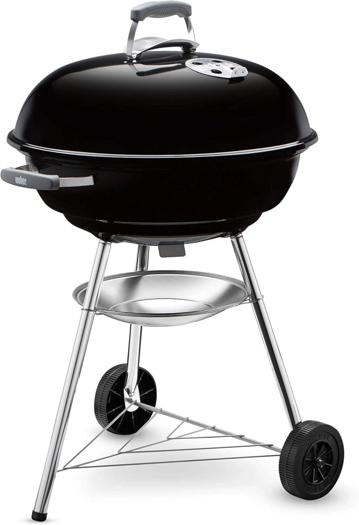 WEBER COMPACT KETTLE BBQ A CARBONE  57CM NERO