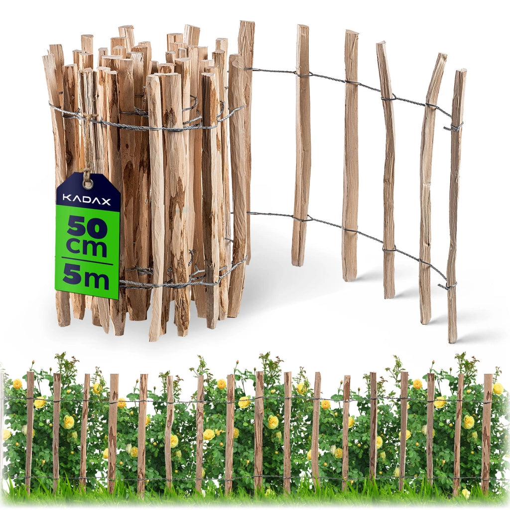 Recinzione protettiva avvolgibile KADAX Hazel Stacket Fence 500x50 7-9cm