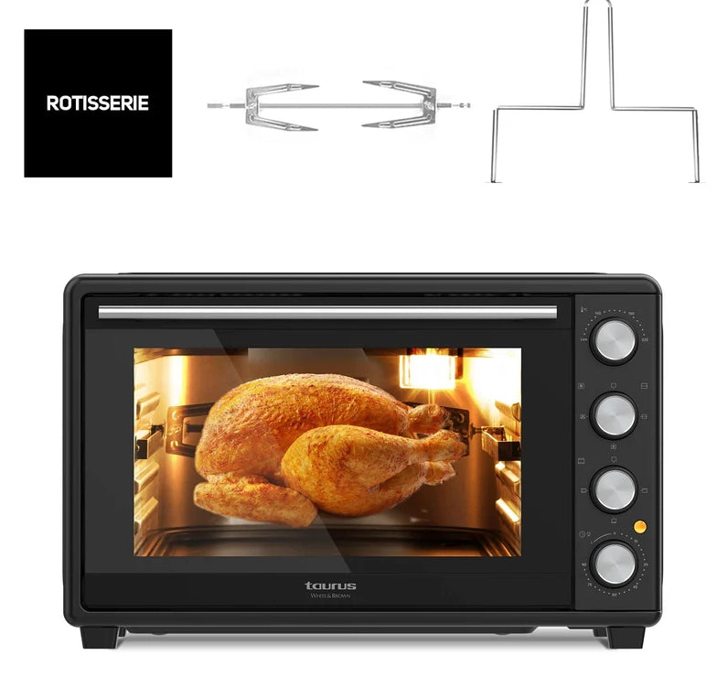 Taurus horizon 45 forno elettrico ventilato 45 litri, 2000w, 230°c, con timer