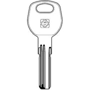 CHIAVE PUNZONATA AUNO AUO1R SILCA - OTTONE NICHELATO- 2 pezzi