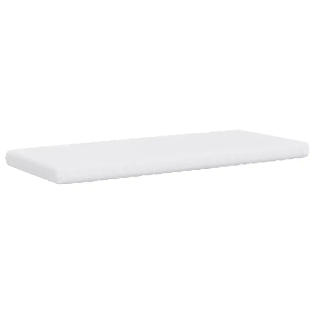vidaXL Materasso in Schiuma Bianco 80x210 cm 7 Zone Durezza 20 ILD