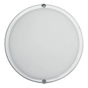 PLAFONIERA TONDA IP65 DA ESTERNO 20W 4000K 1500 LM IN PVC BIANCA VIVIDA