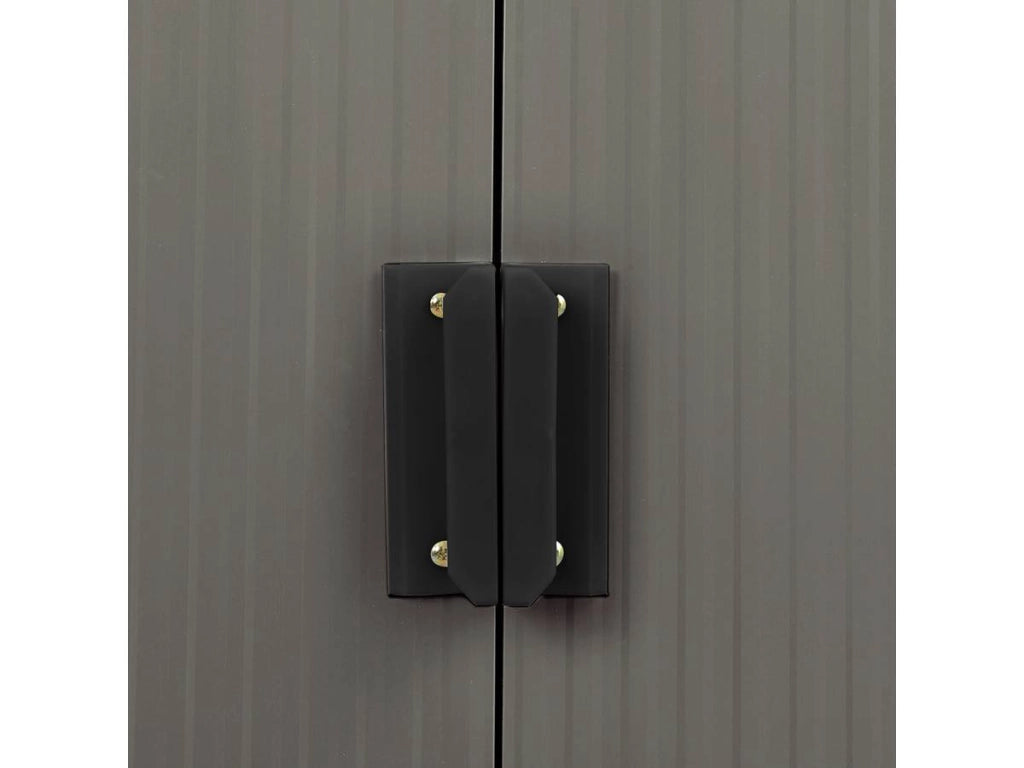 Capanno da giardino in metallo "Dallas"5,29 m²  con copri legna