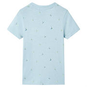 Maglietta da Bambino Azzurra 104