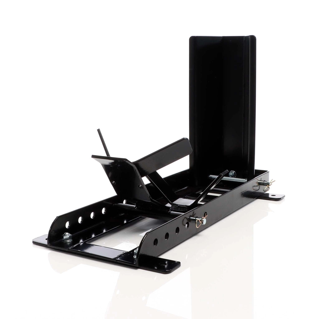 Cavalletto blocca ruota moto max 680 kg, per pneumatici anteriori e posteriori da 16-21", reggi-ruota inclinabile