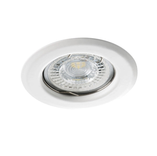 Faretto incasso tondo bianco Ø8 GX5.3/GU10 10W Kanlux