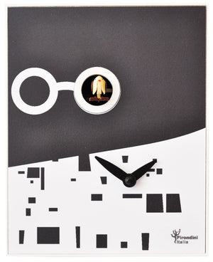 Orologio a Cucù da Parete 16,5x20x10cm Pirondini Italia D'Apres Du Haut