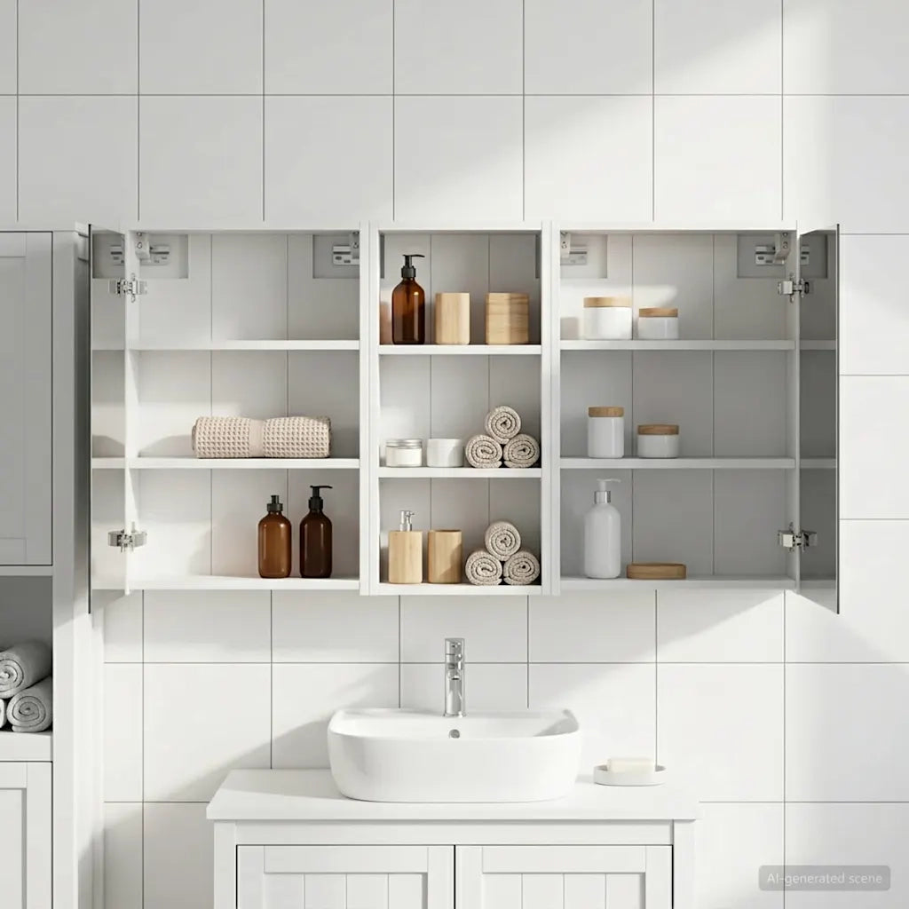 Set di Armadi da Bagno 3 pcs 116 x 16 x 62,5 cm 3403808