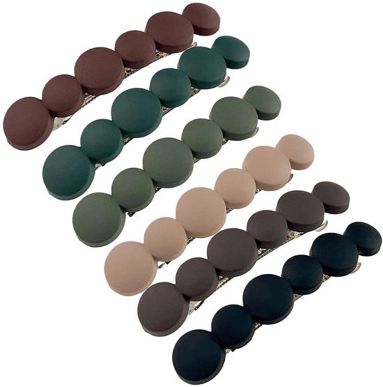 Set di spille per capelli per donne, 6 pezzi, spille per capelli per donne, spilla per capelli, spille per capelli, spille per capelli per donne, set di spille per capelli per donne, spilla automatica per capelli fini e capelli delicati