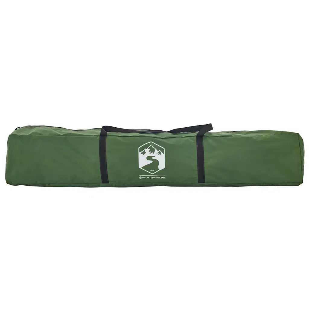 Tenda da Campeggio Cabina 4 Persone Verde a Rilascio Rapido 4004219