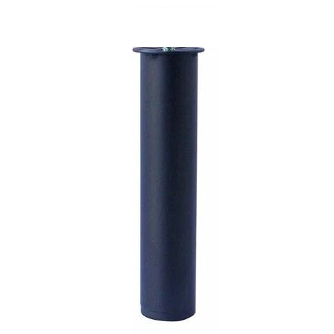 PIEDINO NERO GOFFRATO H15CM M10