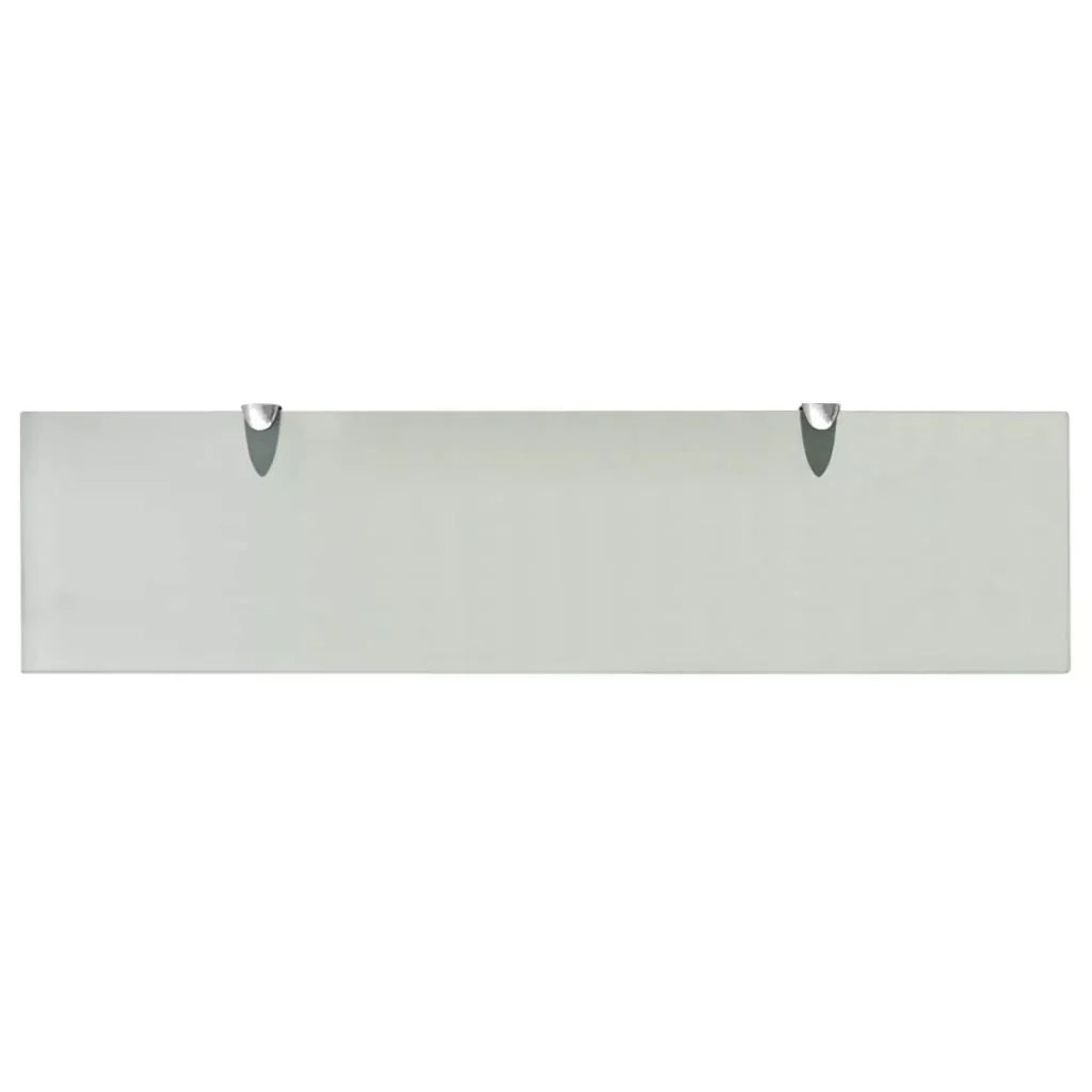 Mensola/mobile/mobiletto in vetro da parete 80x20 cm vetro 8 mm 2702164/2
