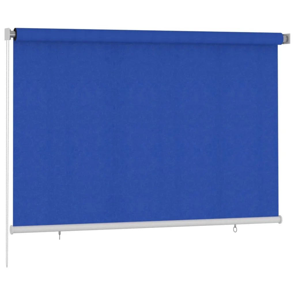 Tenda a Rullo per Esterni 225(L)x140(A) cm Blu HDPE 312843