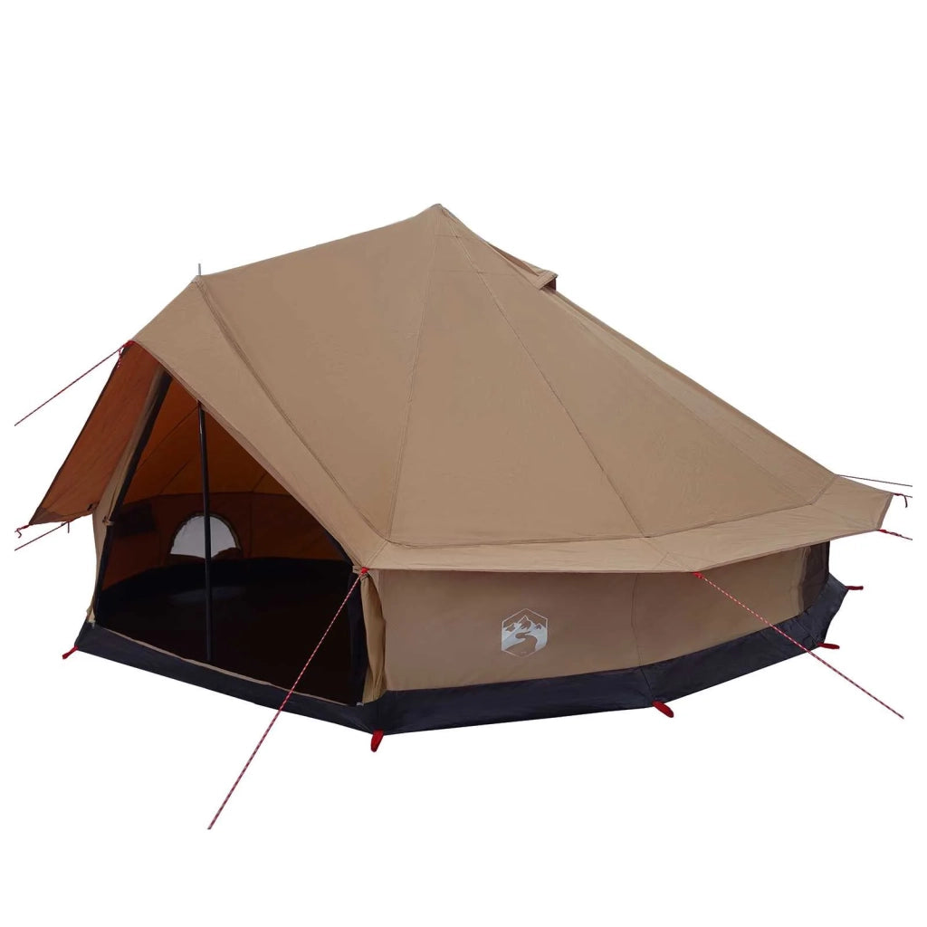 Tenda Familiare Marrone 10 persone Policotone 42017501
