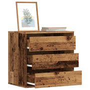 vidaXL Cassettiera Angolare Legno Antico 60x41x58 cm Legno Multistrato