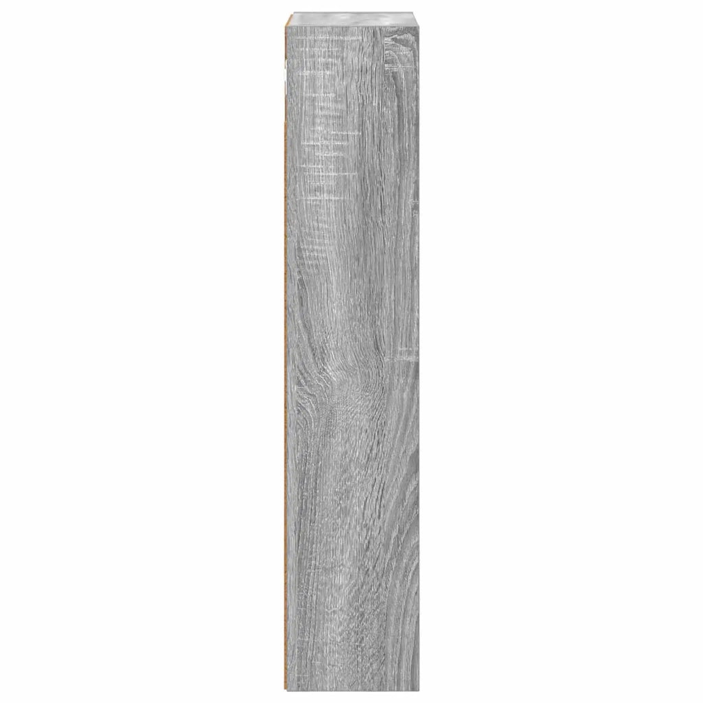 Armadio da bagno a muro Sonoma grigia 30 x 14 x 70 cm 889332