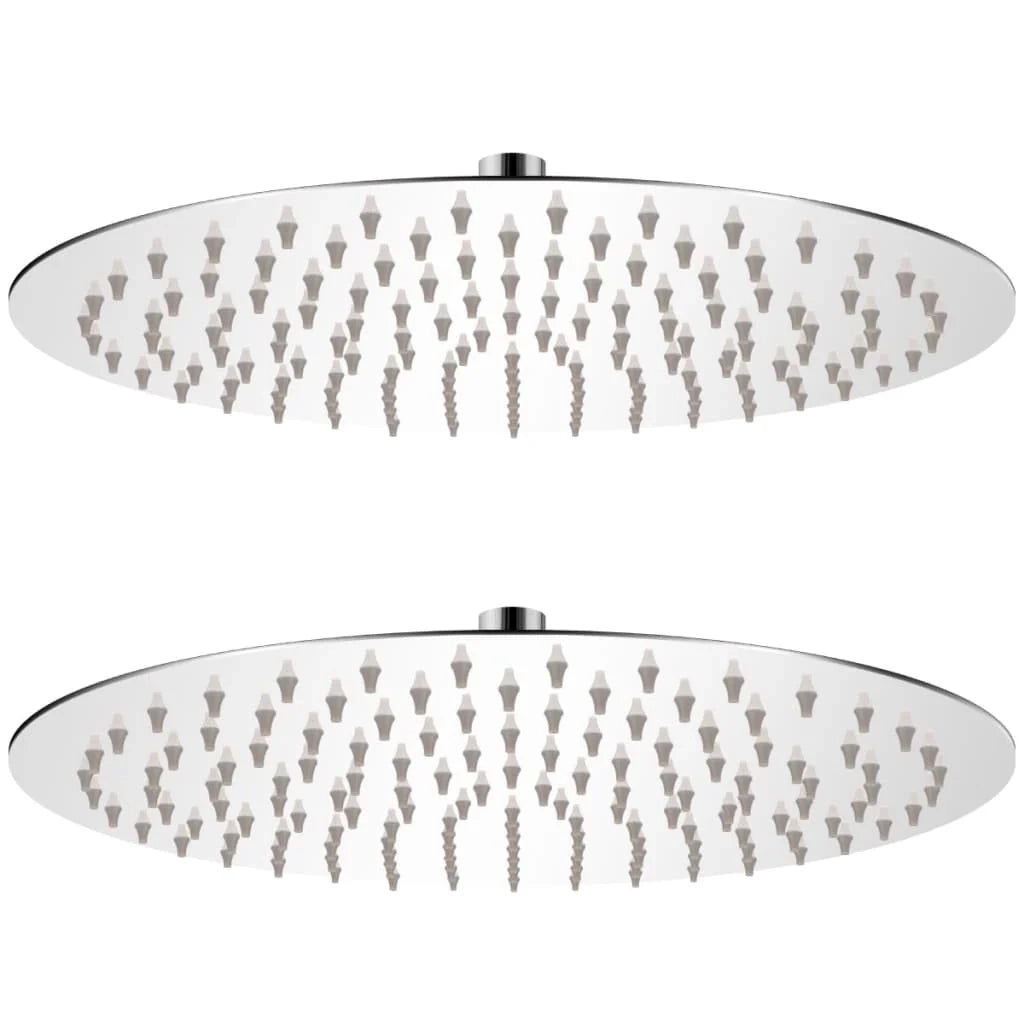 Set di 2 soffioni doccia a immersione in acciaio inox da 30 cm di diametro 02_0002101