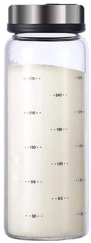 Strumento per lo strozzare pepe e sale 300 ml - Gocce regolabili - In acciaio inossidabile - In vetro - Materiali di alta qualità - Conserva gli aromi - Strumento per lo strozzare spezie