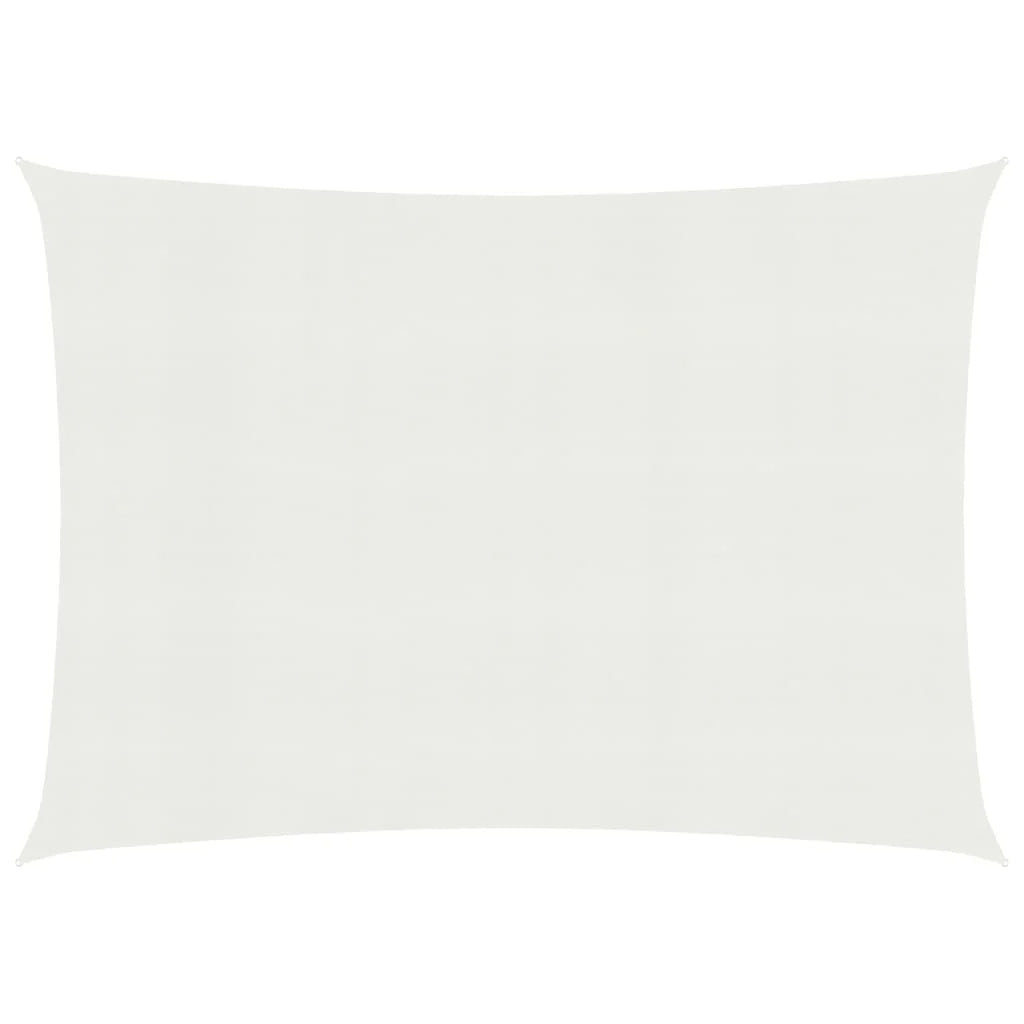 Vela ombreggiante 160 g/m² bianca 3,5 x 5 m HDPE 02_0009011