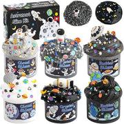 Set di Sfumettatura 360 ml - Sfumettatura Fluffosa / Sfumettatura di Burro / Sfumettatura Chiara - 6 Pezzi - Tema Spazio - Sfumettatura con Aggiuntivi - Kit di Sfumettatura